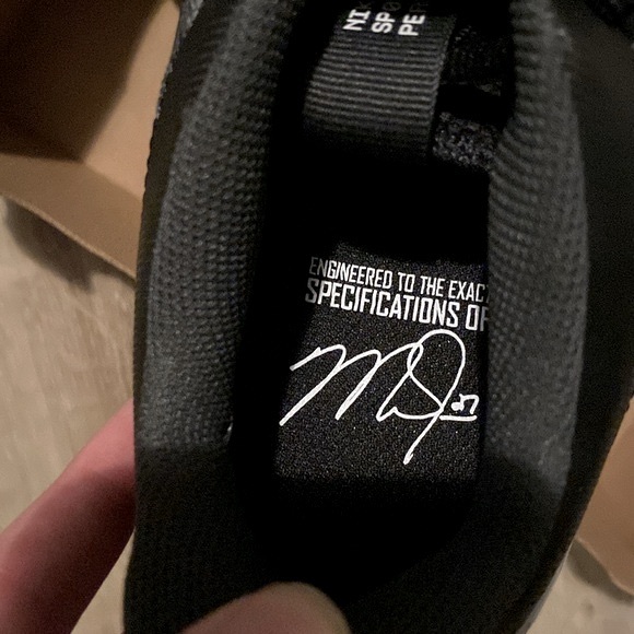 NEW [Nike] Force Zoom Mike Trout 8 Pro Black Metal Baseball Cleats Men's Size 10 - Picture 12 of 15